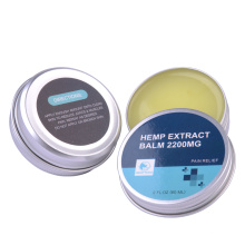 full spectrum CBD oil infused  topical balm for Pain Relief  healing salve oem bulk order